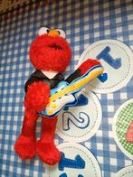Elmo knuffel met gitaar en leren jas Fisher Price Mattel, Ophalen of Verzenden