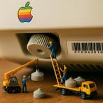 Vintage Macintosh Helderheidsknop - Mac 128K, 512K, Plus, Computers en Software, Vintage Computers, Verzenden, Apple