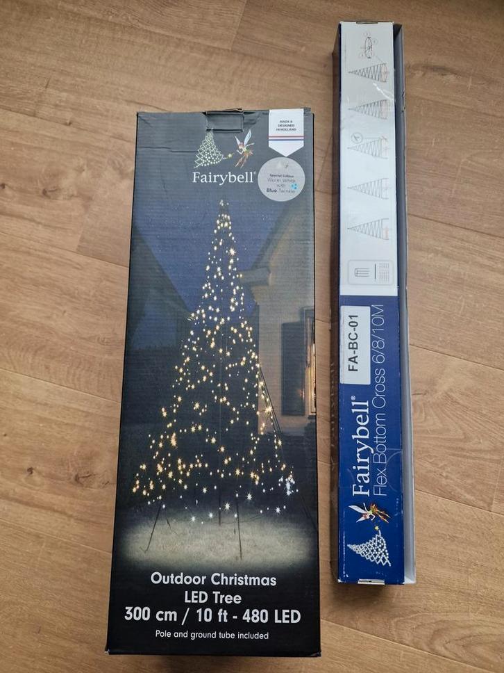 Fairybell Outdoor Led kerstboom - 3 meter hoog - warm White, Diversen, Kerst, Zo goed als nieuw, Ophalen of Verzenden