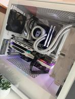 High-End Witte Gaming PC | Ryzen 7 | RX 7800 XT | NZXT RGB, Computers en Software, Desktop Pc's, Ophalen of Verzenden, Zo goed als nieuw