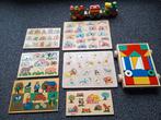 Houten puzzels, houten blokken en houten speelgoed trein, Kinderen en Baby's, Speelgoed | Kinderpuzzels, Ophalen, 2 tot 4 jaar