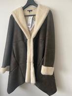 Imitatieleren shearling jas maat 34-36 (Nieuw), Kleding | Dames, Ophalen of Verzenden, Nieuw, Maat 36 (S), Bruin