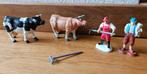 Vintage modelbouw figuren boerderij, Hobby en Vrije tijd, Ophalen of Verzenden, Gebruikt, Figuur of Figuren