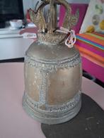 Thaise Bronzen Bel met Klepel & Windvanger, Antiek en Kunst, Ophalen of Verzenden, Brons