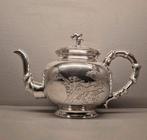 Oude Zilveren theepot uit China, Ophalen of Verzenden, Zilver