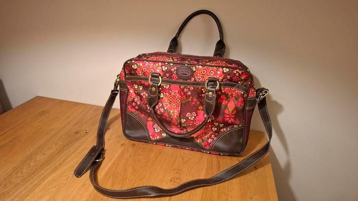 Oilily laptoptas, Sieraden, Tassen en Uiterlijk, Tassen | Reistassen en Weekendtassen, Gebruikt, 30 cm of meer, Minder dan 35 cm