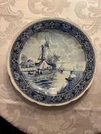 vintage decoratief wandbord delfts blauw, Ophalen