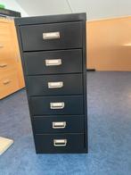 Metalen ladeblok met 6 laden, Huis en Inrichting, Kasten | Ladekasten, Ophalen, Minder dan 50 cm, Gebruikt, 5 laden of meer