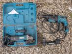 Makita combihamer + slijptol, Boor- en/of Breekhamer, Ophalen of Verzenden, Klopboormechanisme, Gebruikt