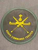 Rubberen KCT onderzetter, Verzenden, Landmacht, Nederland, Embleem of Badge