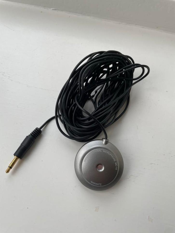 Marantz MC-10 Omnidirectionele Microfoon, Muziek en Instrumenten, Microfoons, Zo goed als nieuw, Overige typen, Ophalen of Verzenden
