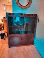 Vintage Vitrinekast Vitrine Kast Kastje Highboard, Ophalen, Zo goed als nieuw, 25 tot 50 cm, 50 tot 100 cm