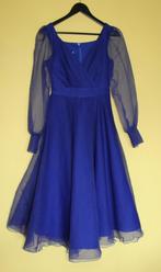 Prachtige, feestelijke flowy jurk van KeïKeï, Galajurk, Blauw, KeïKeï, Ophalen of Verzenden