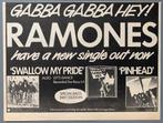 RAMONES 1977 originele ADVERTENTIE SWALLOW MY PRIDE Punk, Cd's en Dvd's, Vinyl | Rock, Gebruikt, Ophalen of Verzenden, Alternative