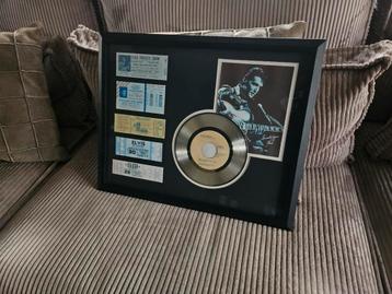 Elvis Presley Gold plated single The wonder of you  beschikbaar voor biedingen