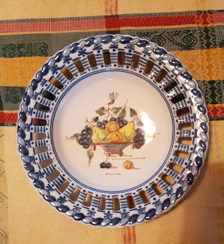 Makkummer wandbordje, Antiek en Kunst, Antiek | Wandborden en Tegels, Ophalen of Verzenden