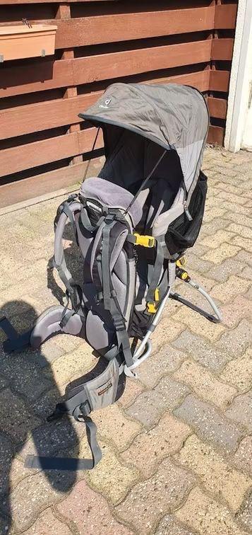 Deuter kid comfort lll kinddrager/kinderdrager - TE HUUR, Kinderen en Baby's, Babydragers en Draagdoeken, Zo goed als nieuw, Overige typen