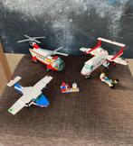 Lego vliegtuigen en helicopter., Ophalen of Verzenden, Gebruikt