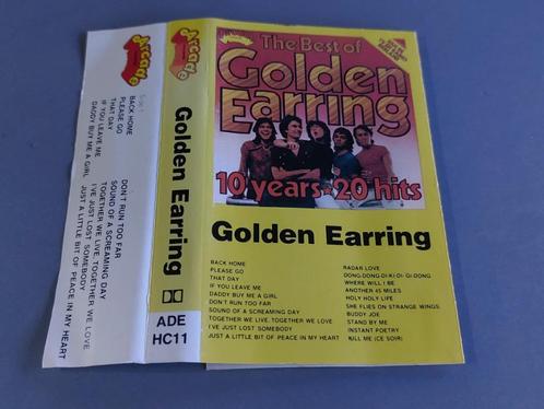 GOLDEN EARRING - THE BEST OF - 10 TEARS 20 HITS (CASSETTEBAN, Cd's en Dvd's, Cassettebandjes, Zo goed als nieuw, Origineel, Rock en Metal
