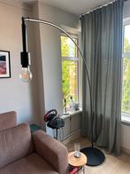 Staande lamp boog zwart, Huis en Inrichting, Lampen | Vloerlampen, Ophalen, Zo goed als nieuw, Metaal, 150 tot 200 cm