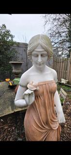 Levensgroot Frans marmeren vrouwenbeeld, Antiek en Kunst, Kunst | Beelden en Houtsnijwerken, Ophalen