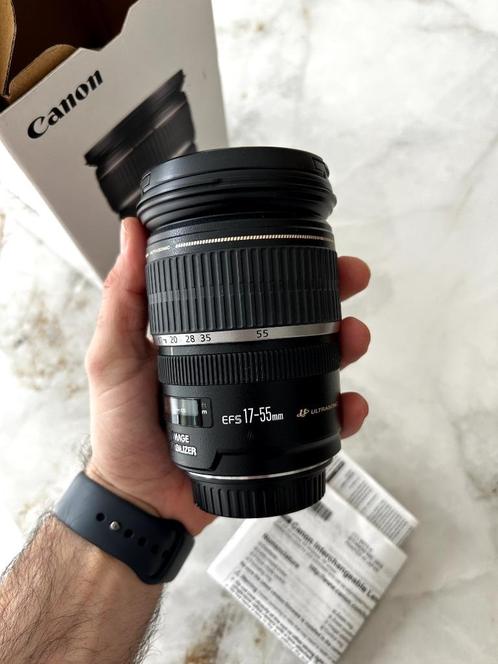 Canon EF-S 17-55mm F/2.8 IS USM, Audio, Tv en Foto, Fotografie | Lenzen en Objectieven, Zo goed als nieuw, Standaardlens, Verzenden