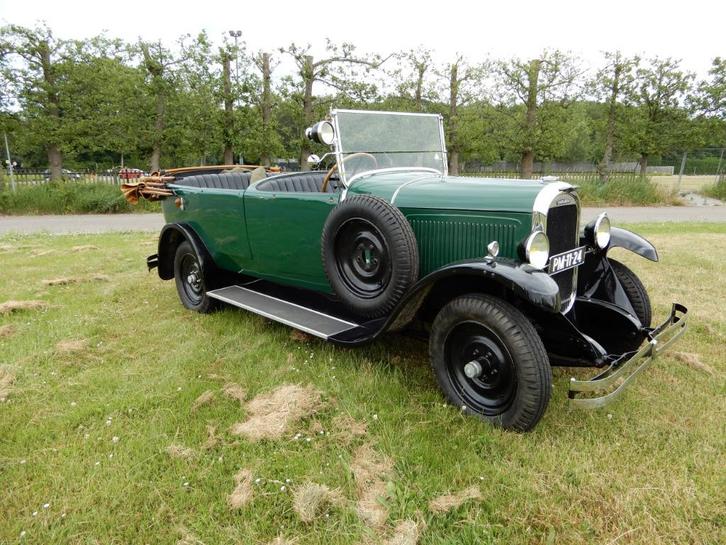 Chenard & Walcker Chenard-walcker 1931 Groen, Auto's, Overige Auto's, Particulier, Benzine, Cabriolet, Handgeschakeld, Geïmporteerd