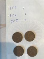 5 ct stuivers 1950- 1969, Postzegels en Munten, Munten | Nederland, Ophalen of Verzenden, Koningin Juliana, Losse munt, 5 cent