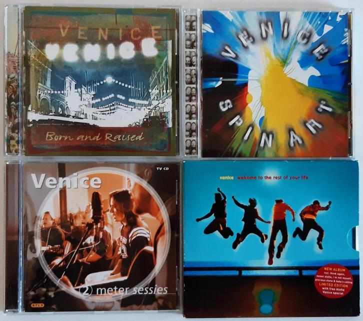 Venice 4x, Cd's en Dvd's, Cd's | Pop, Zo goed als nieuw, 1980 tot 2000, Ophalen of Verzenden