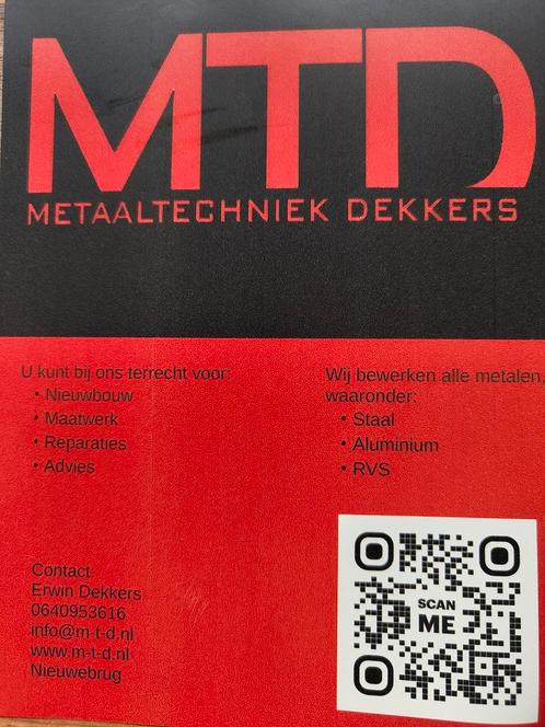 Metaaltechniek Dekkers, Diensten en Vakmensen, Lassers en Metaalbewerking, Draaien en Frezen, Lassen, Overige metaalbewerking