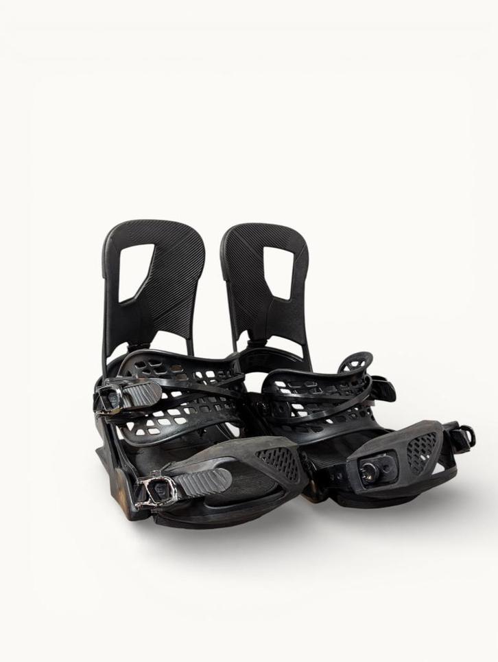 Burton cartel snowboard binding maat L zwart, Sport en Fitness, Snowboarden, Gebruikt, Bindingen, Ophalen of Verzenden