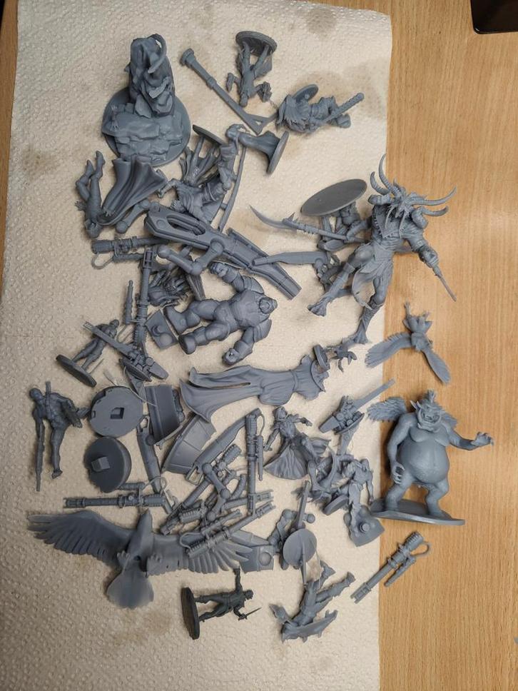 Mislukte resinprints, Hobby en Vrije tijd, Gezelschapsspellen | Overige, Nieuw, Ophalen of Verzenden