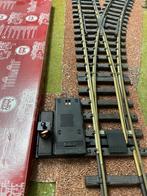 LGB elektrische wissel met verlichting #16050, Gebruikt, Gelijkstroom, Rails, Ophalen of Verzenden