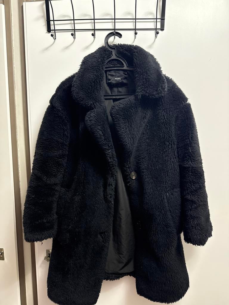 Bershka jas - Maat S, Ophalen of Verzenden, Gedragen, Maat 36 (S), Zwart