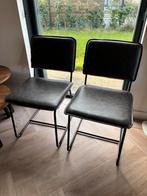 Grijze eetkamer stoelen (DTP Design) €15 p.s., Huis en Inrichting, Stoelen, Ophalen, Zo goed als nieuw, Grijs