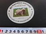 sticker Asten de hondenwereld De Komondor, Ophalen, Zo goed als nieuw, Sticker