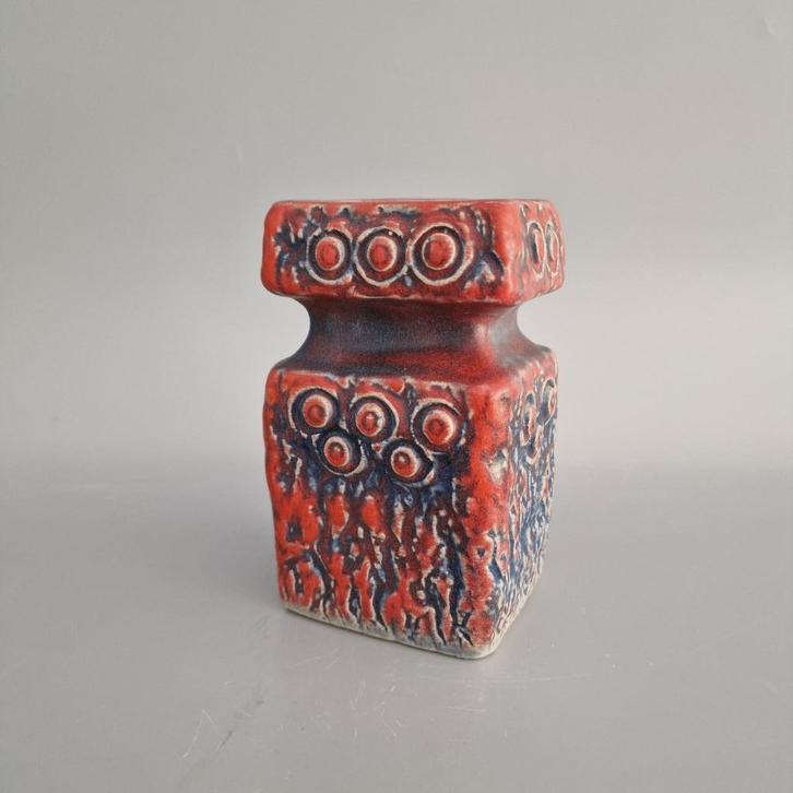 Vintage West-Duitse Fat Lava vaas. Fohr, vormnummer 381-15., Antiek en Kunst, Antiek | Vazen, Ophalen of Verzenden