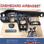 W205 C63 Dashboard leer + airbag set Mercedes C Klasse 2018, Gebruikt, -, Ophalen of Verzenden, -