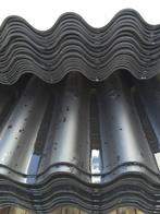 Golfplaat Vezelcement zwart 183 cm, Ophalen, Steen of Klei, Zwart, Nieuw