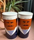 Twee grote vintage trommels, 'Royal Navy', jaren '80, Ophalen of Verzenden, Gebruikt