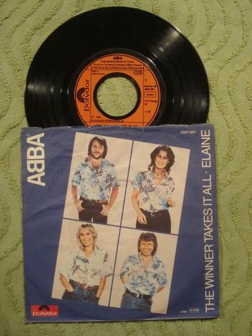 ABBA 7" Vinyl Single: ‘The winner takes it all’ (Duitsland) beschikbaar voor biedingen