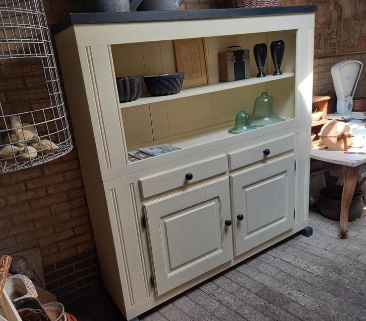 Oude bakkerskast., Huis en Inrichting, Kasten | Vitrinekasten, Gebruikt, 150 tot 200 cm, 150 tot 200 cm, 25 tot 50 cm, Met lade(s)