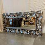 Barok Spiegel – houten lijst Zilver - 200 x 100 cm-TTM Wonen, 200 cm of meer, Nieuw, Info@ttmwonen.nl, 100 tot 125 cm