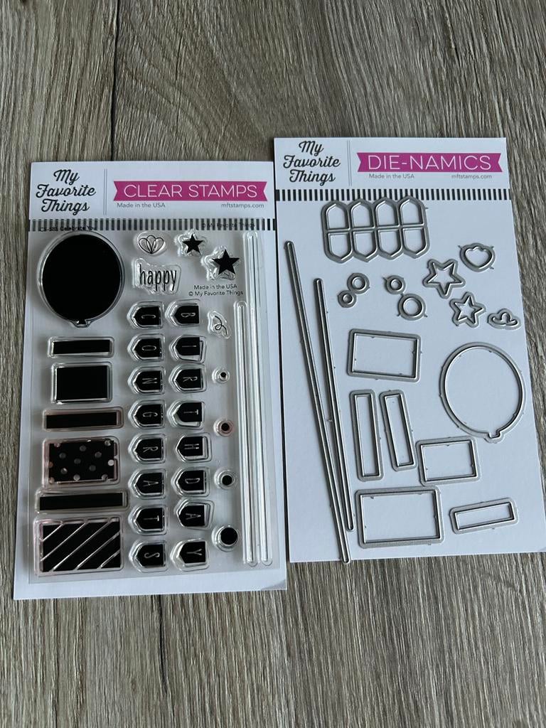 My Favorite Things Celebrate You stempels en die-namics, Ophalen of Verzenden, Zo goed als nieuw, Clearstamp