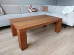 Massief Eiken Houten Tafel, Huis en Inrichting, Ophalen, 100 tot 150 cm, Eikenhout, 50 tot 100 cm