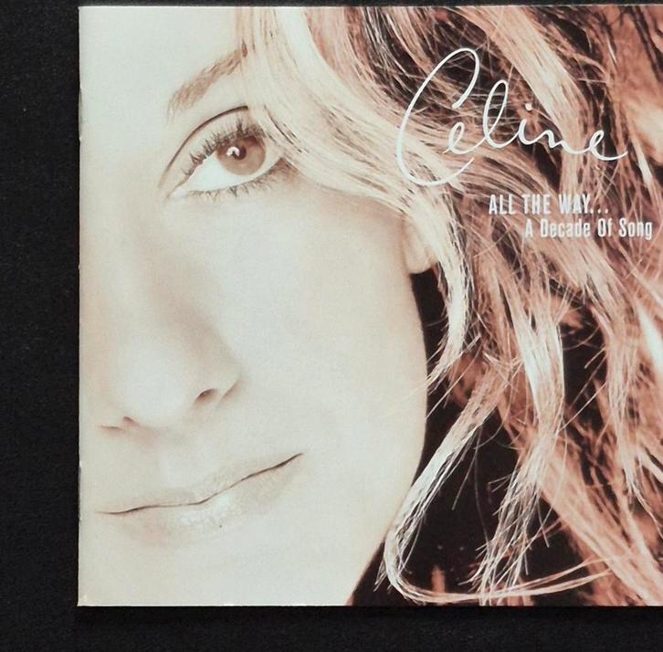 Celine Dion CD - All the way, Cd's en Dvd's, Vinyl | Pop, Gebruikt, 1980 tot 2000, 12 inch, Ophalen of Verzenden