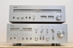 Yamaha CA-1010 Versterker en CT-800 tuner met dozen, Zo goed als nieuw, 60 tot 120 watt, Stereo, Ophalen