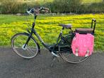 Zwarte gazelle bloom moederfiets, framemaat 53, 28 inch, Ophalen, 53 tot 56 cm, Zo goed als nieuw, 1 zitje