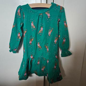 Z8 Natalie groene jurk panters luipaarden 86 beschikbaar voor biedingen