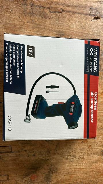 Draadloze compressor beschikbaar voor biedingen